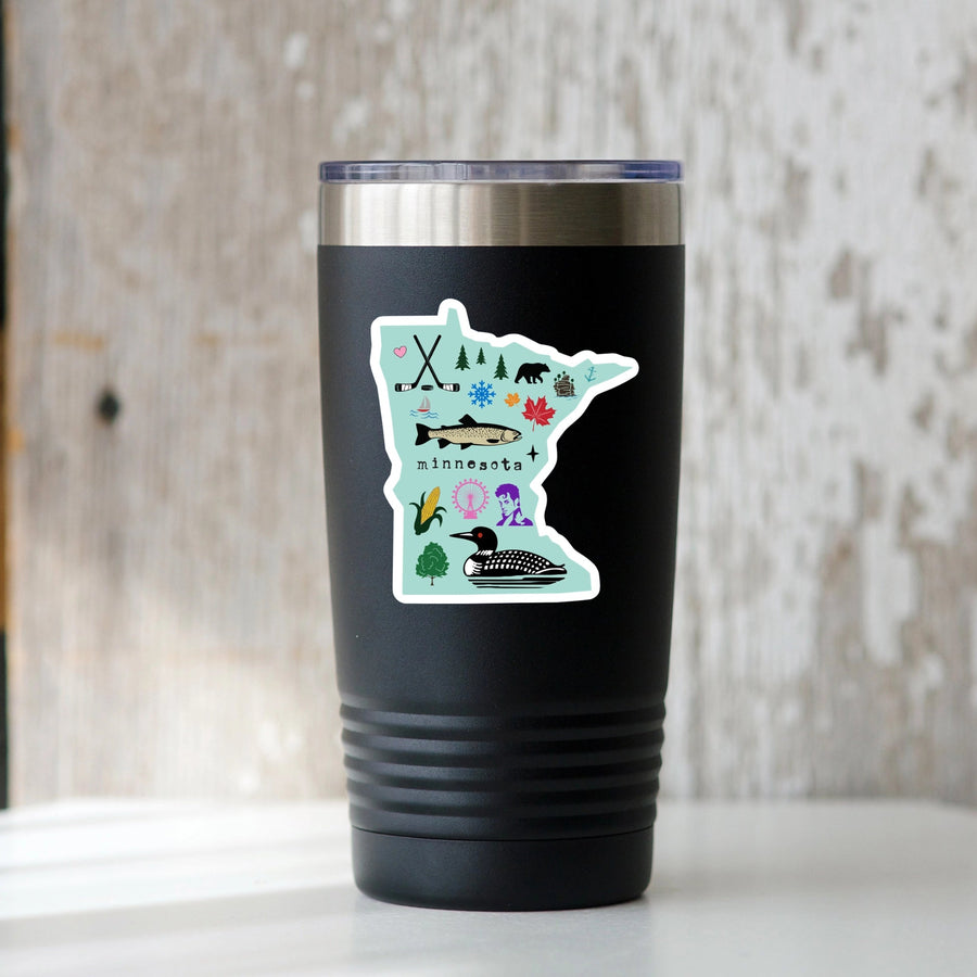 Minnesota Icons Sticker