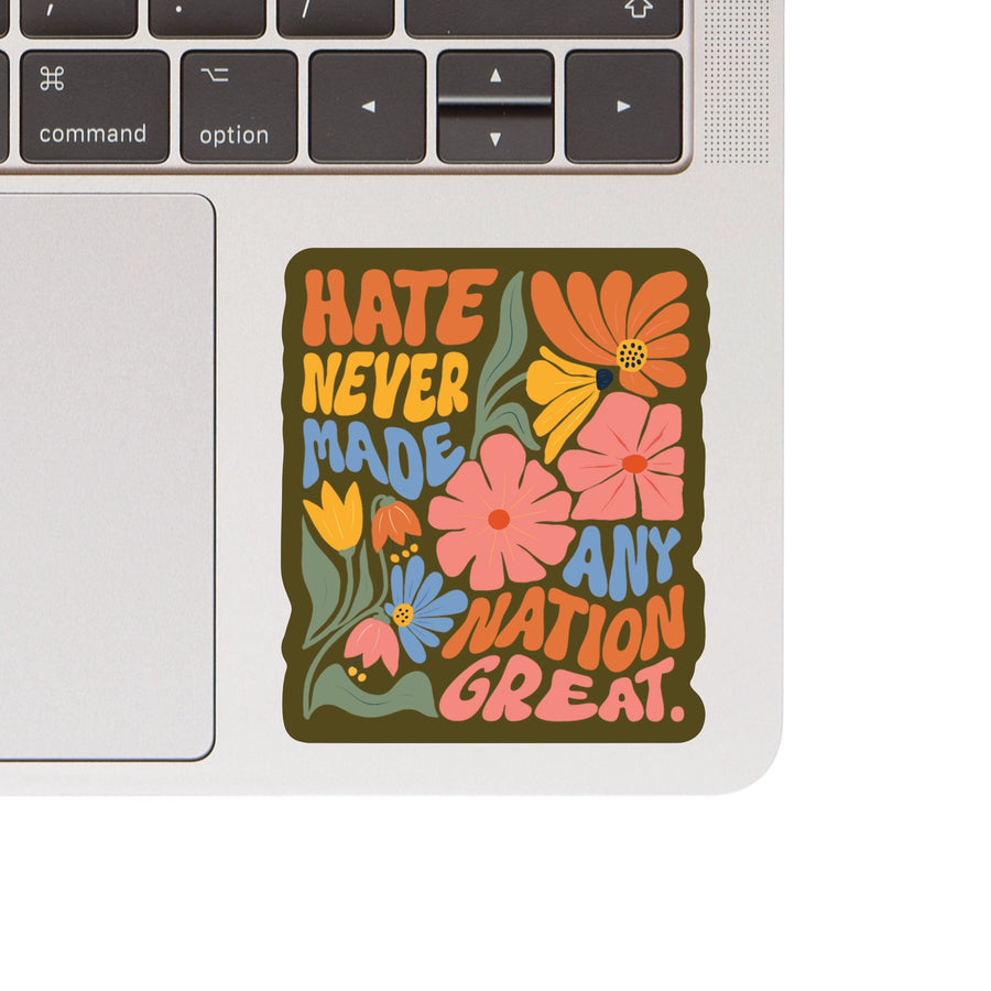 Hate Never Sticker