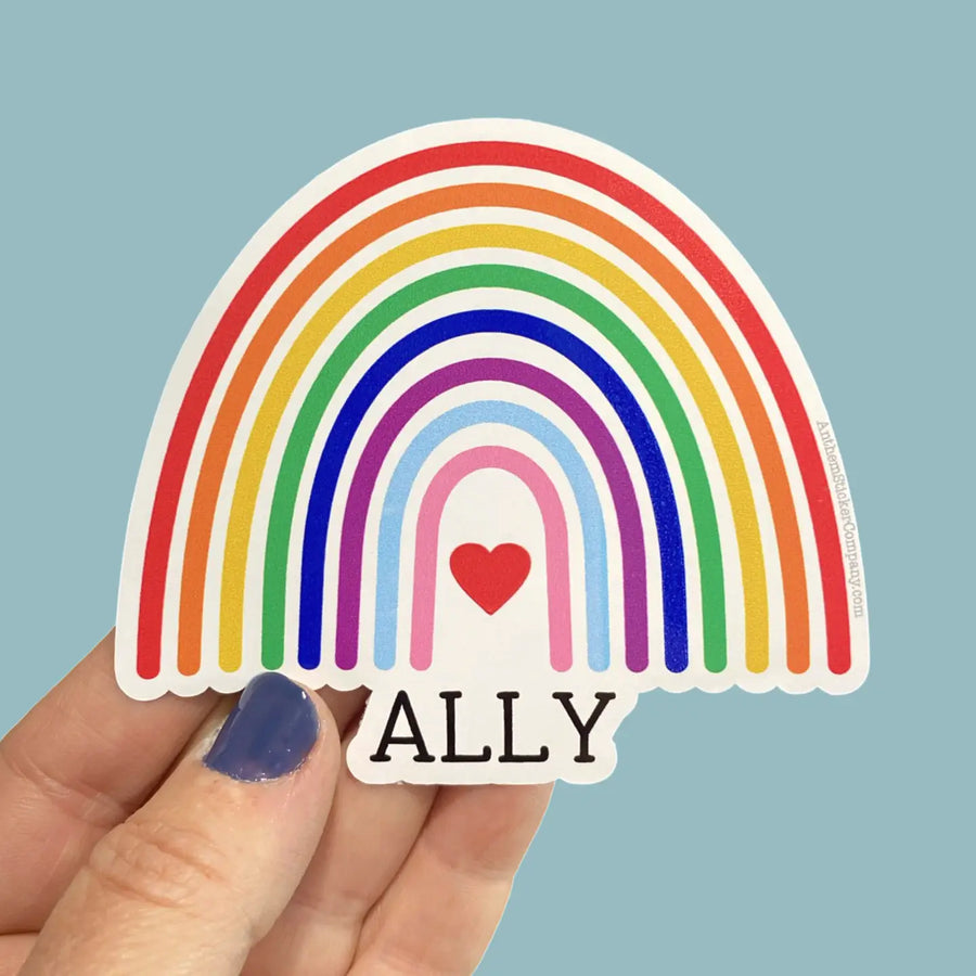 Ally Rainbow Sticker