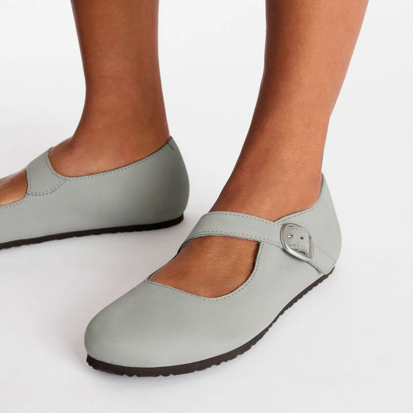 Tracy Nubuck Leather Narrow