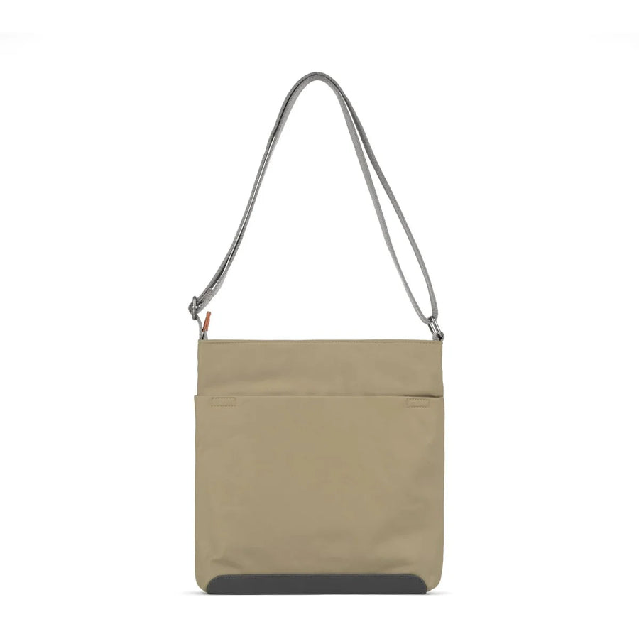 Kennington B Taupe Recycled Nylon Crossbody