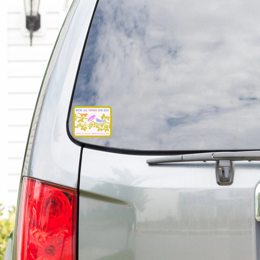 Sarcastic Bird Sticker