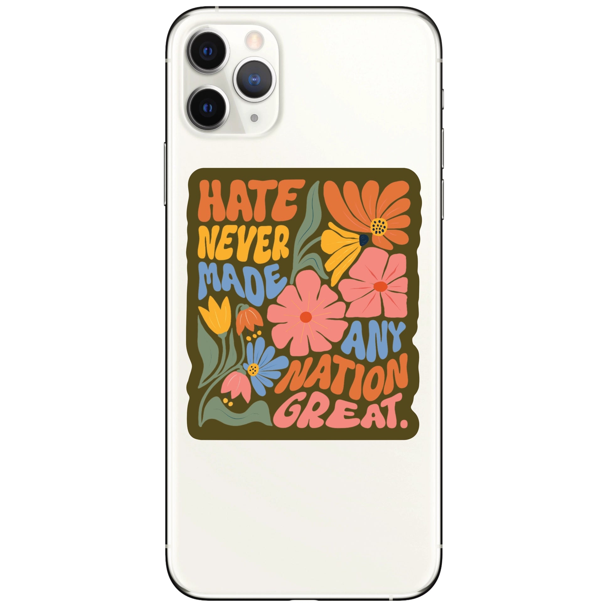 Hate Never Sticker
