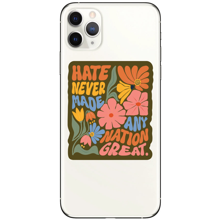 Hate Never Sticker