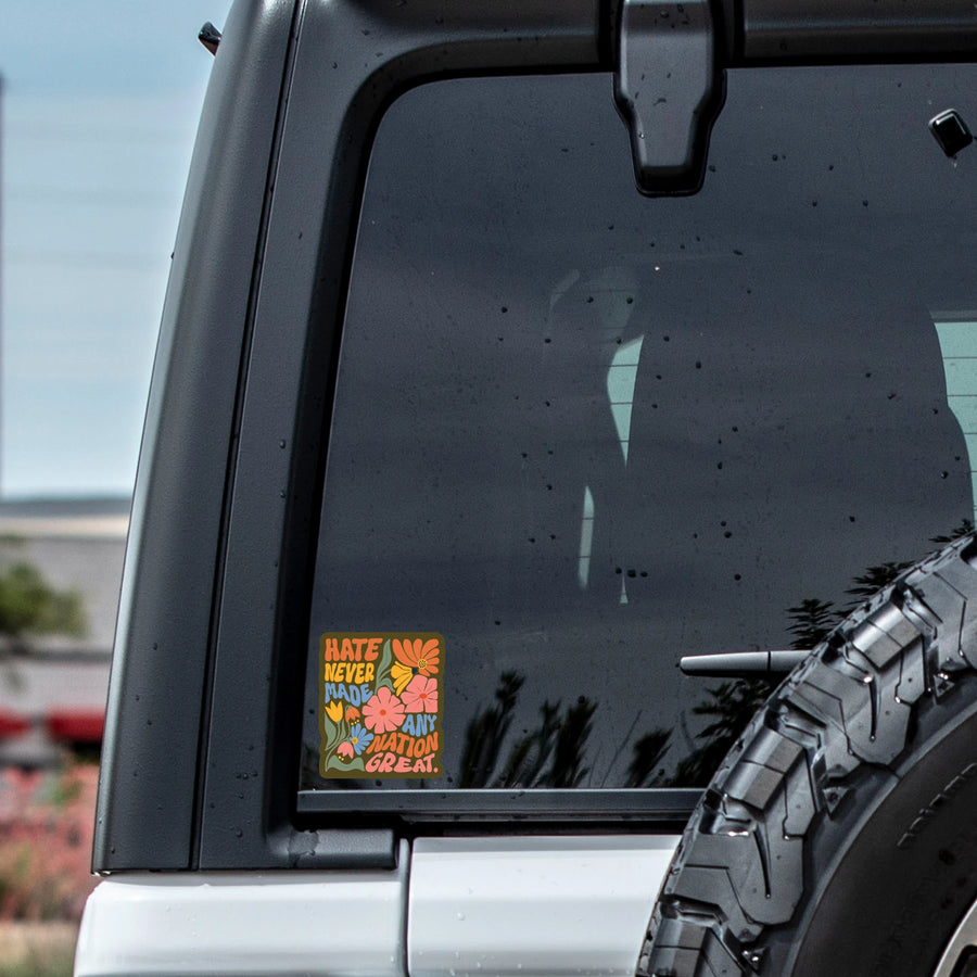 Hate Never Sticker