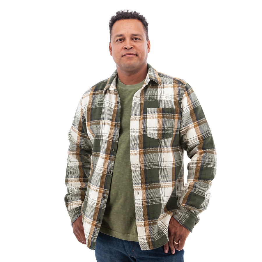 Miles Heavyweight Organic Flannel Shirt
