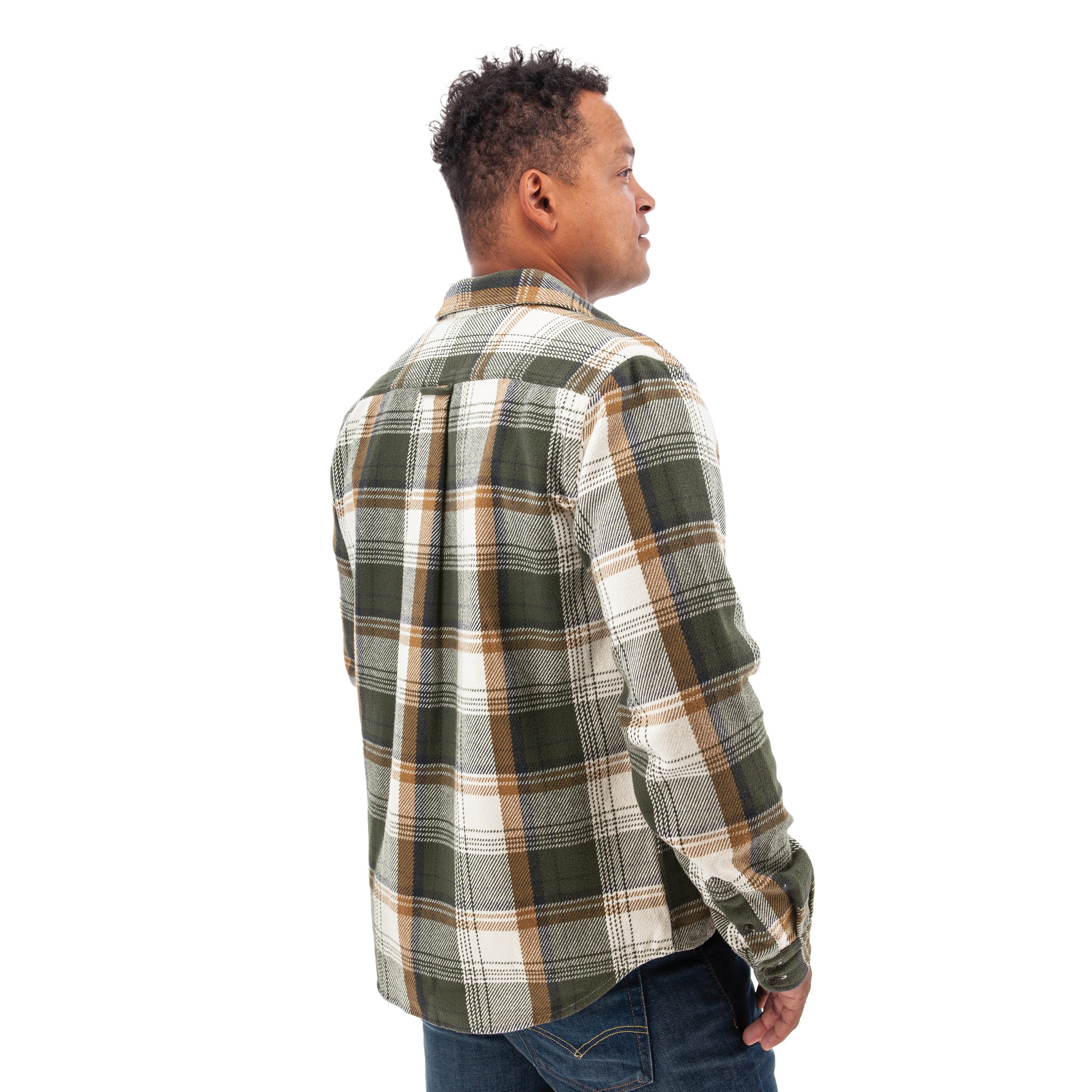 Miles Heavyweight Organic Flannel Shirt