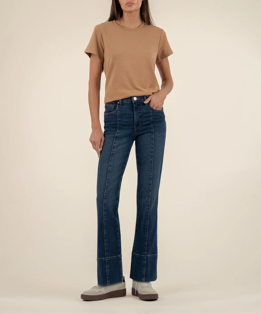Kelsey High Rise Ankle Flare Jeans