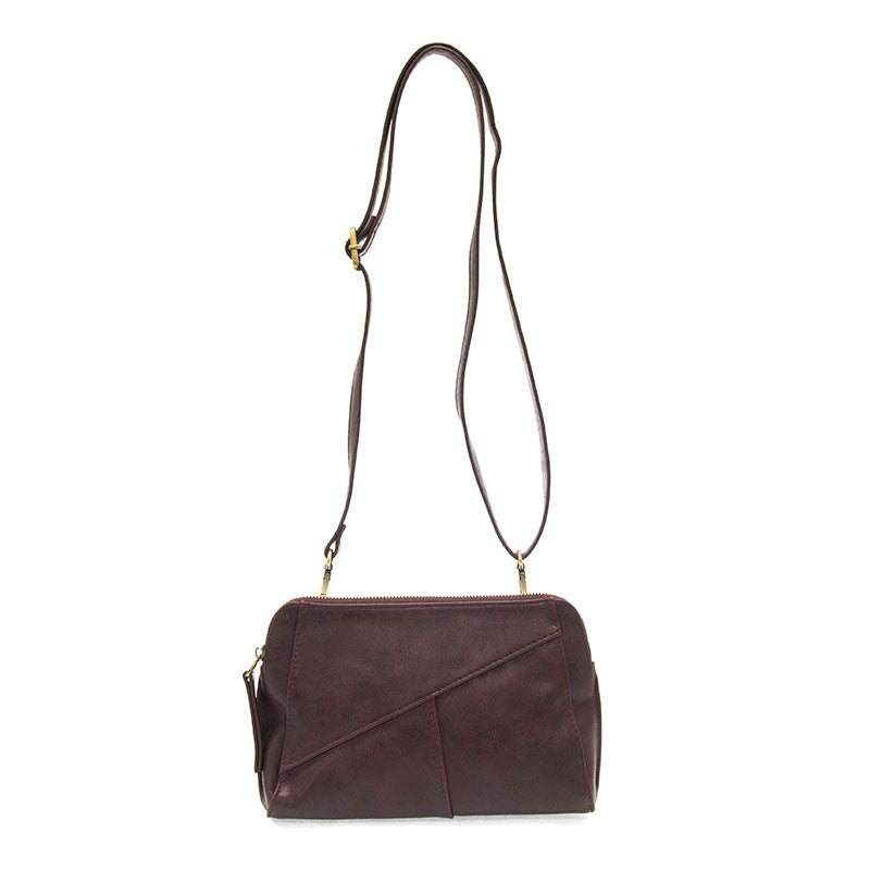 Gigi Crossbody with Woven Wristlet Strap