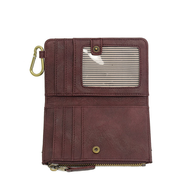 Bobbie Bifold Wallet With Carabiner