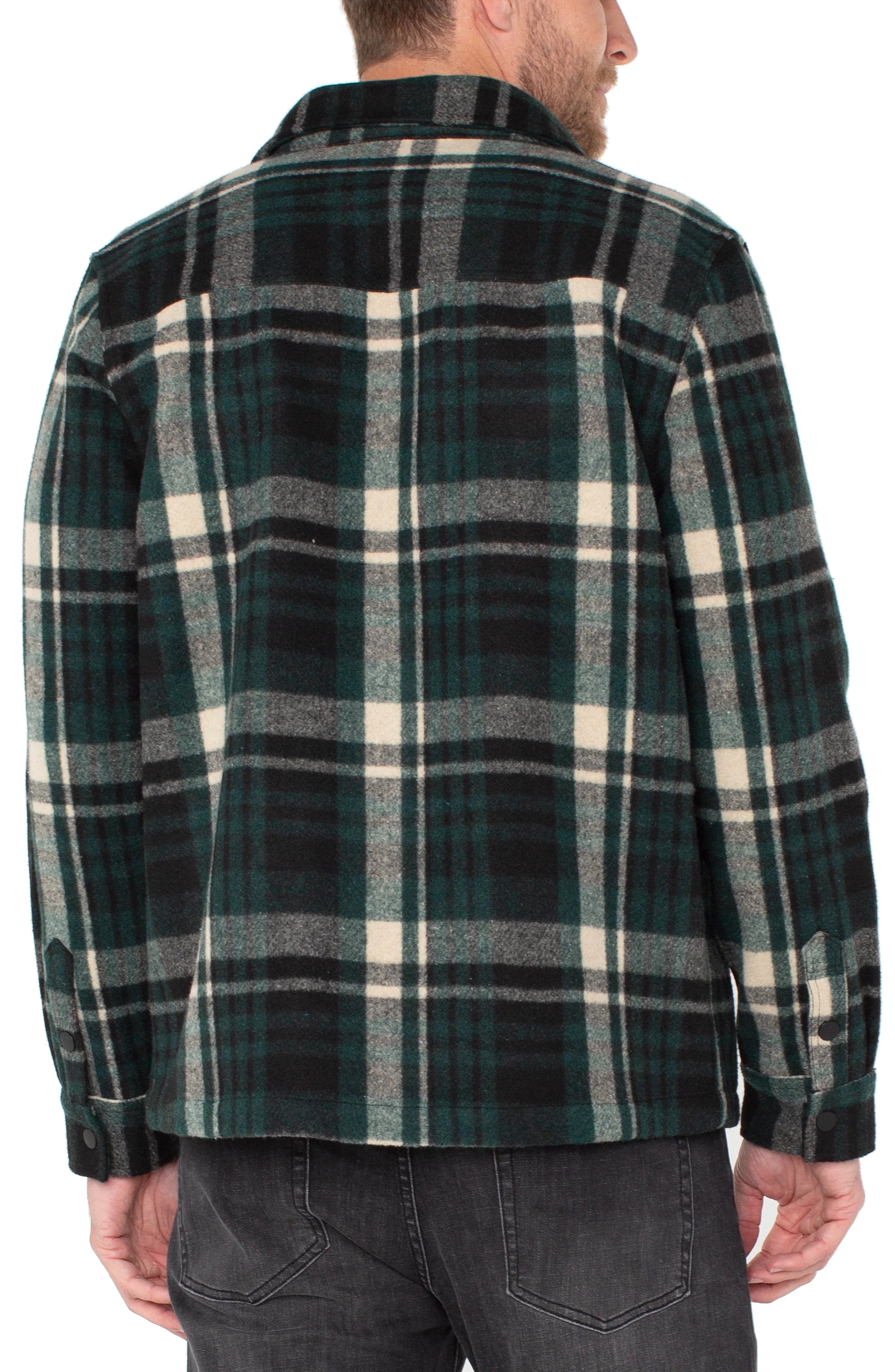 Plaid Shirt Jacket