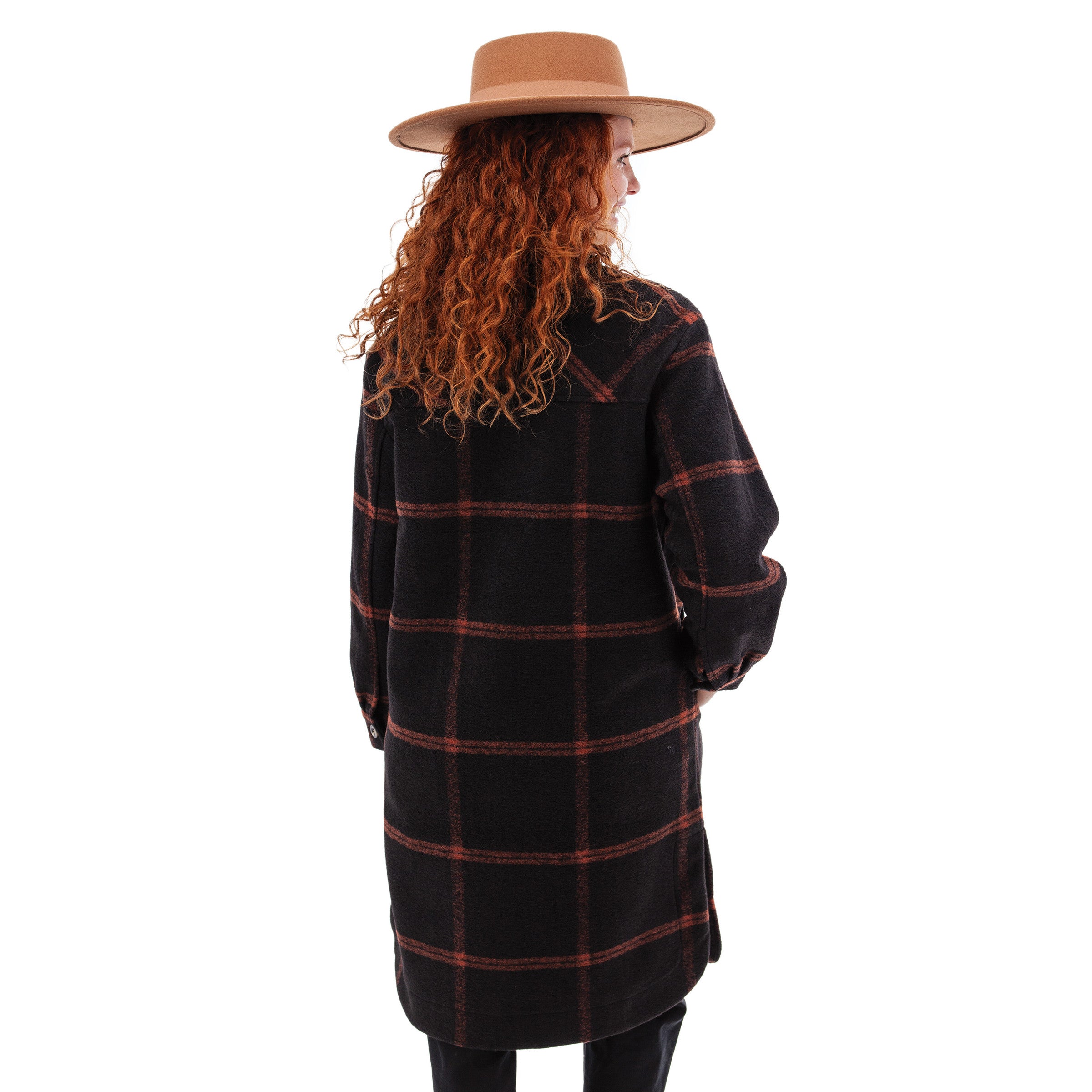 North Wind Plaid Car Coat
