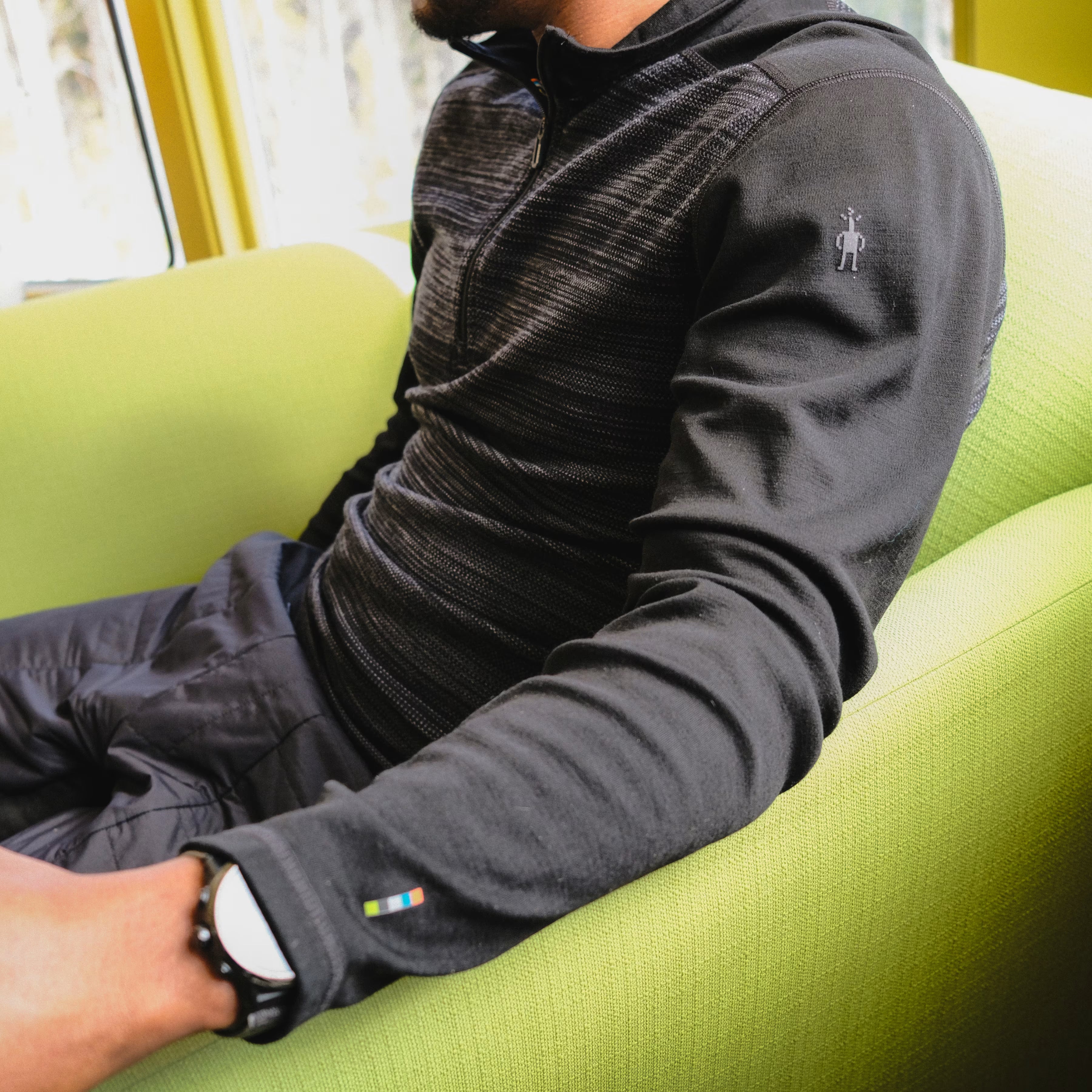 Men's Classic Thermal Merino Base Layer 1/4 Zip