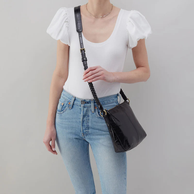 Lasso Medium Crossbody Black