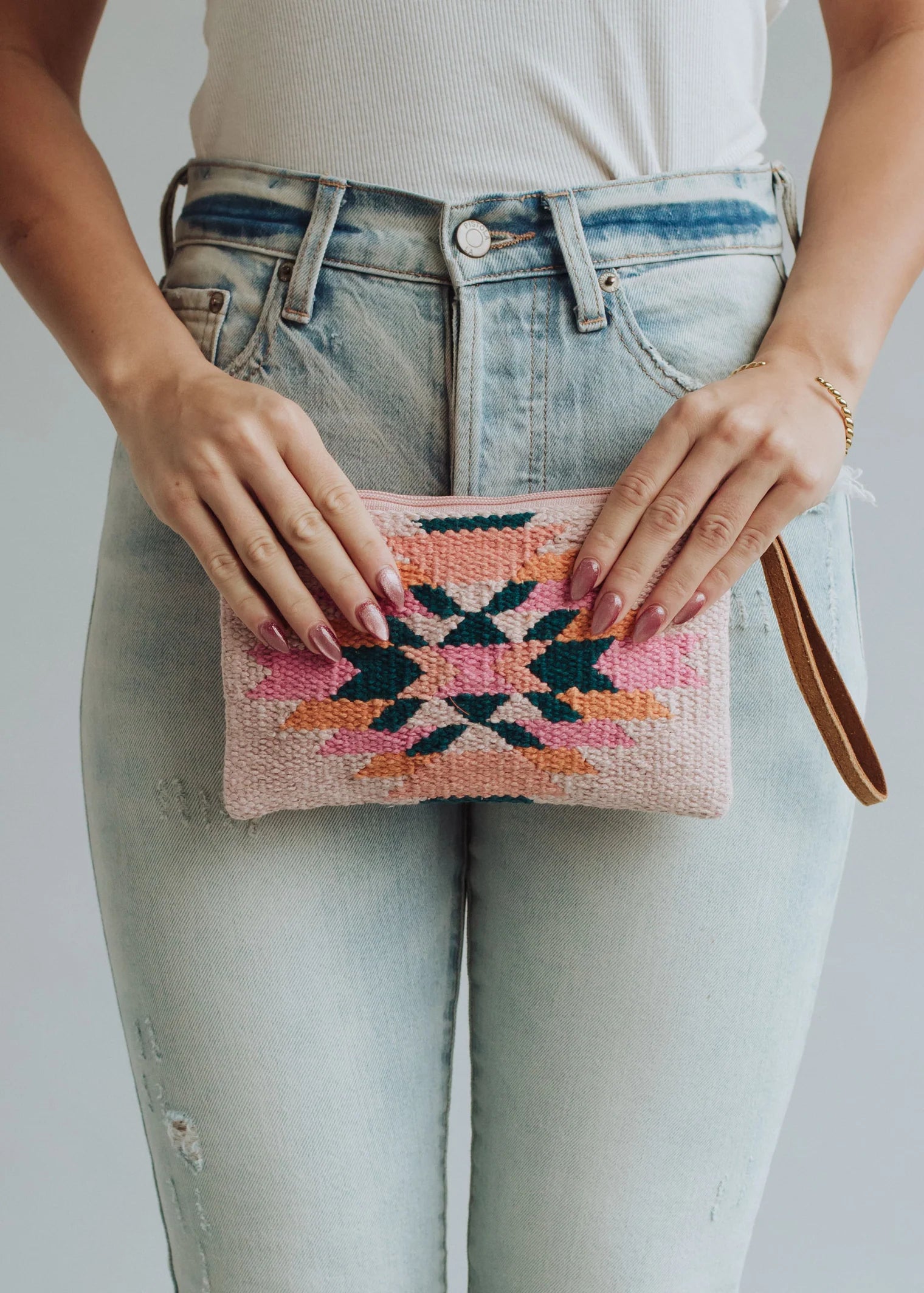 Aztec Wristlet