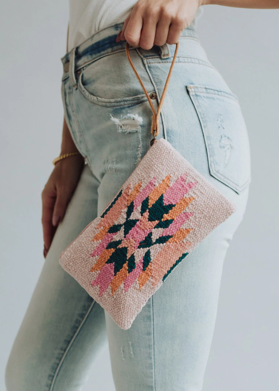 Aztec Wristlet