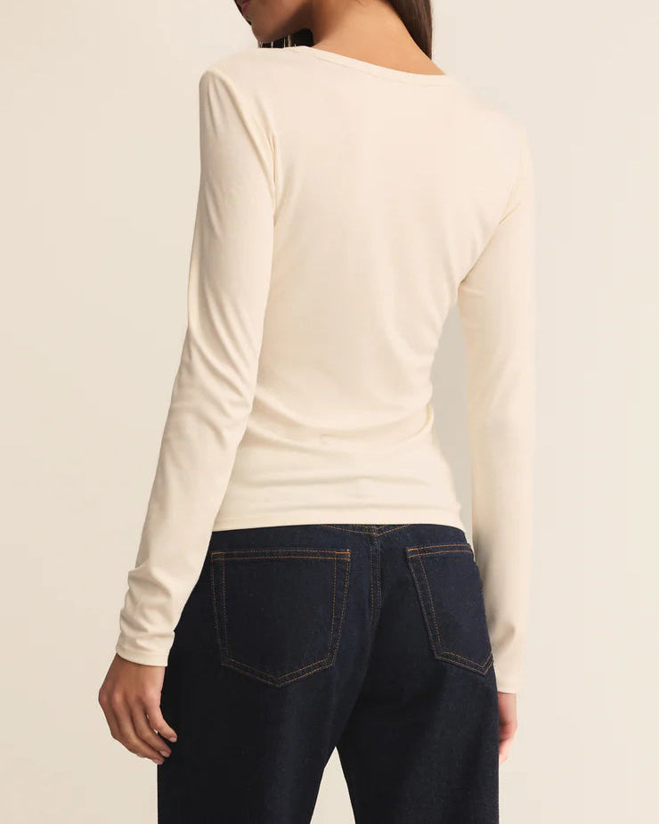 Second Skin Crew Long Sleeve Top