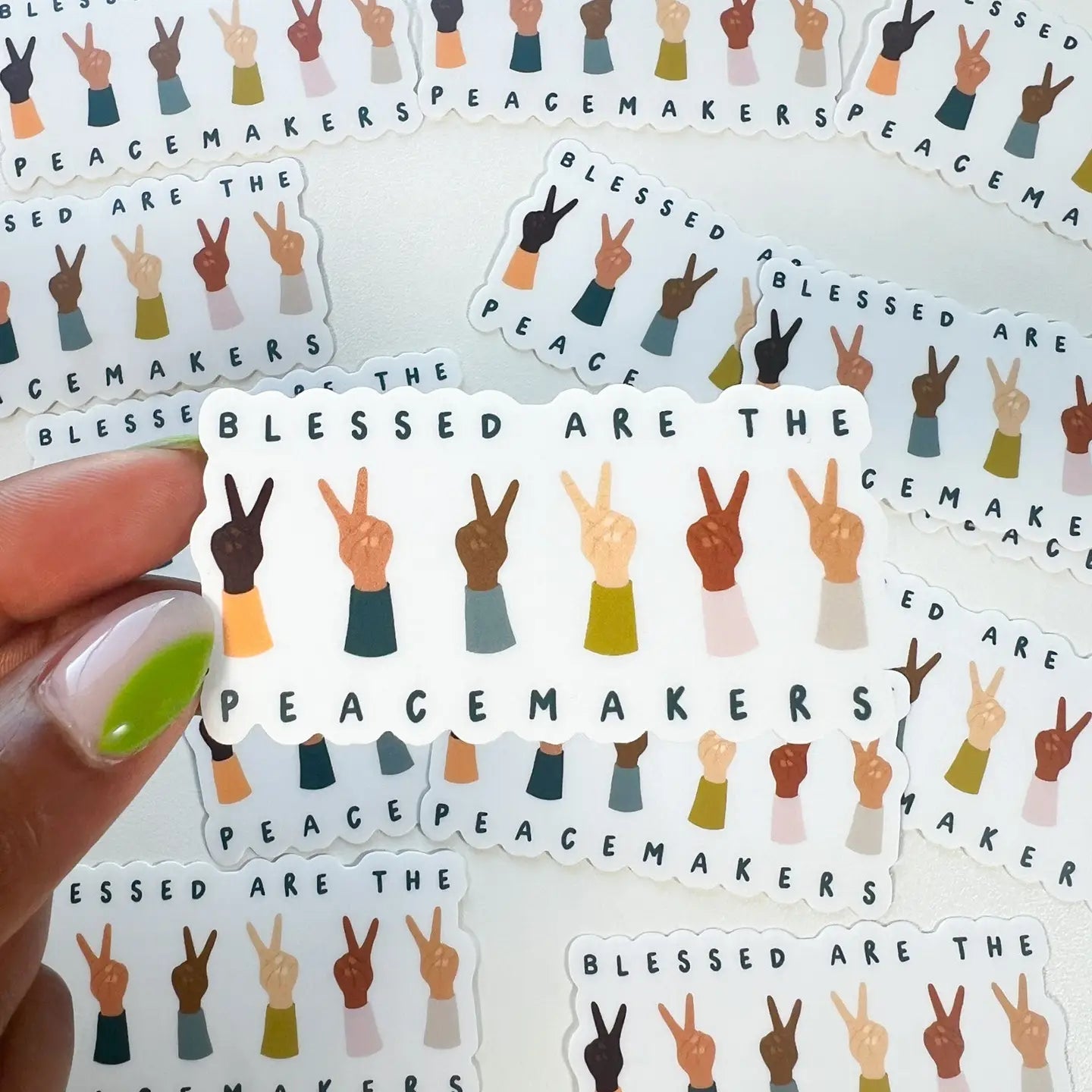 Blessed Are the Peacemakers Sticker