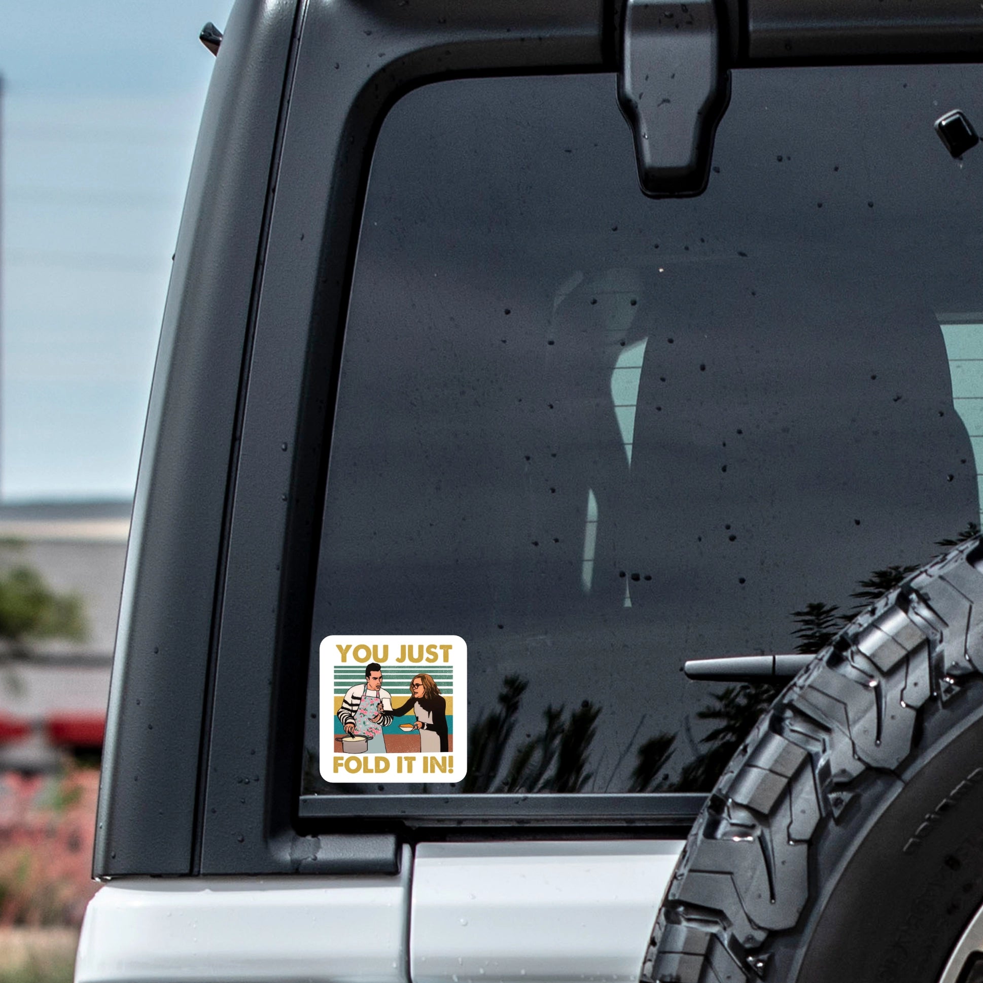 Fold It In Sticker