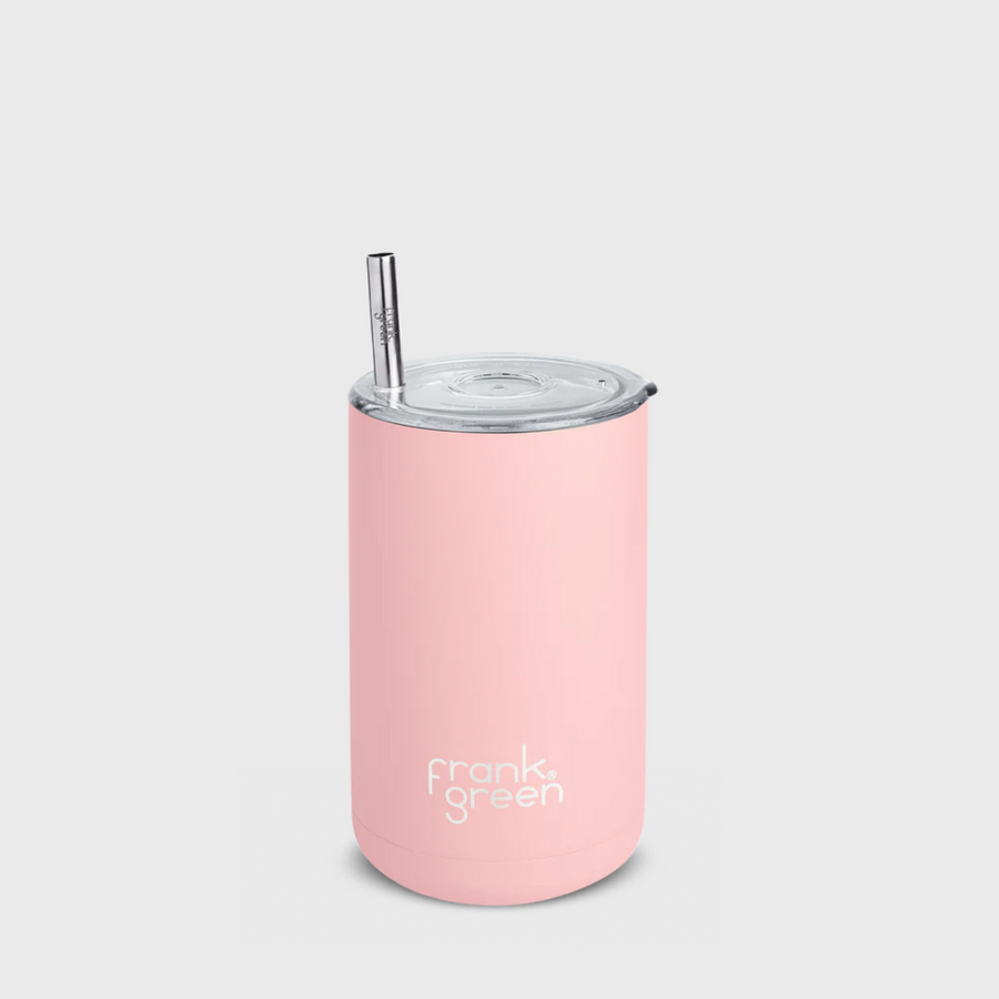 15oz Iced Coffee Cup with Straw