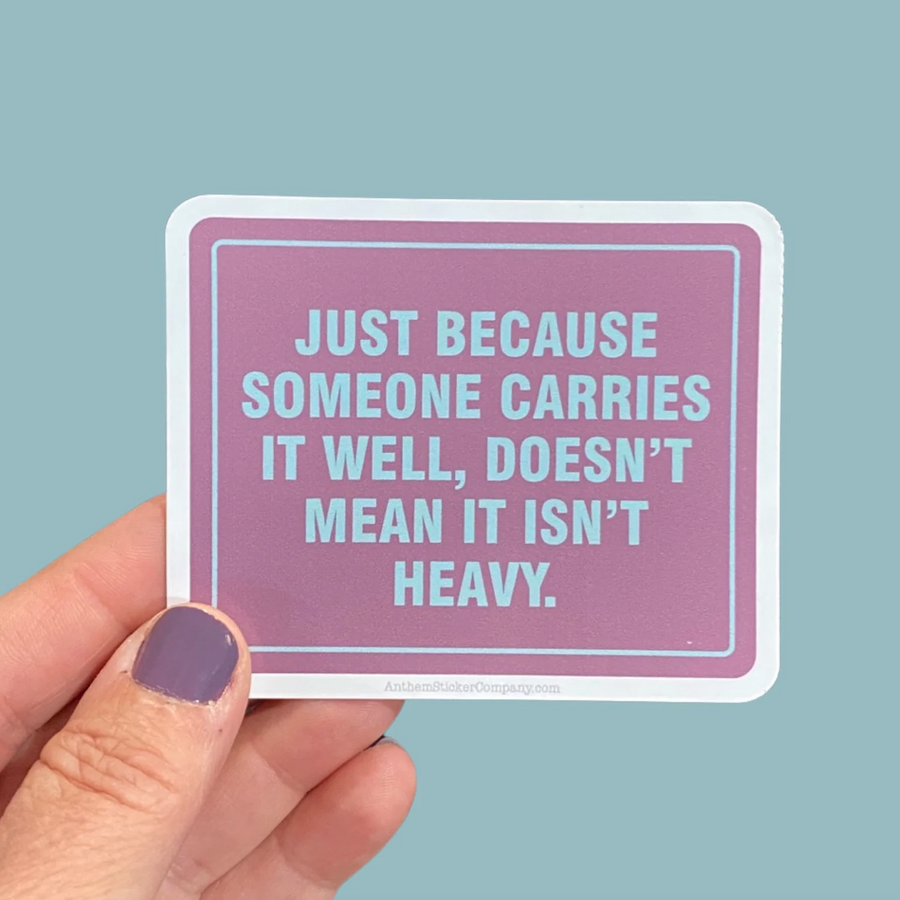 Just Because Sticker