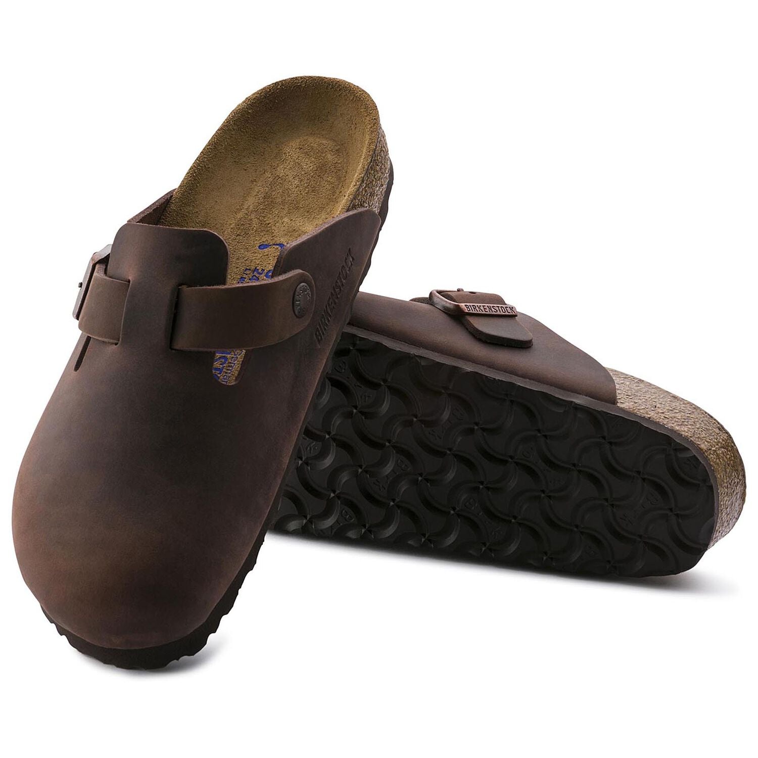 Boston Soft Footbed Oiled Leather Narrow
