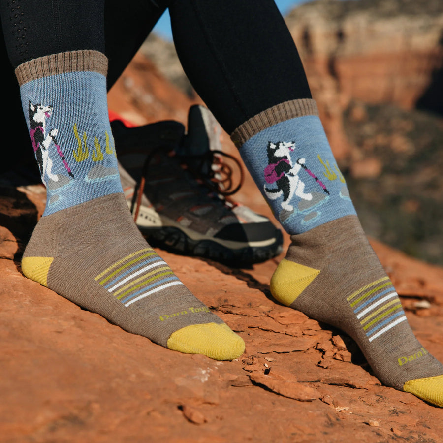 Darn Tough Women's Critter Club Micro Crew Lightweight Hiking Sock