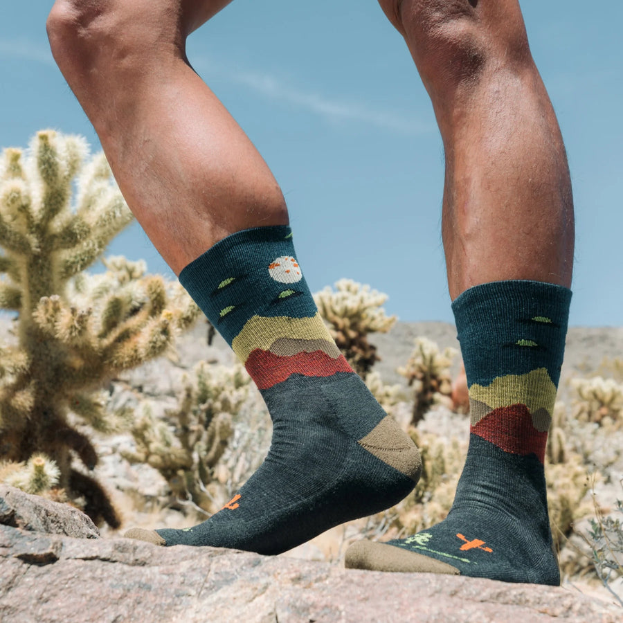 Men's Spaced Out Micro Crew Lightweight Hiking Socks