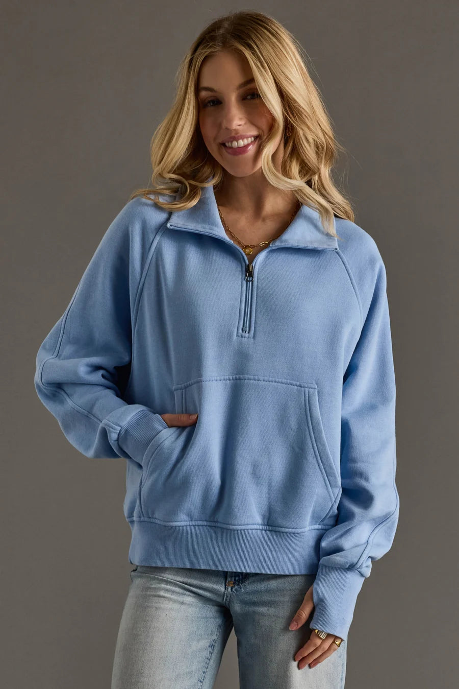 Ryleigh Quarter Zip Sweatshirt