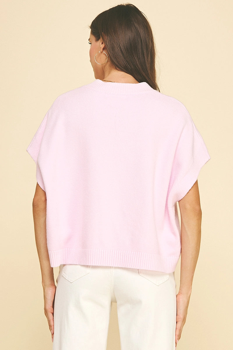 Dropped Shoulder Sweater Top