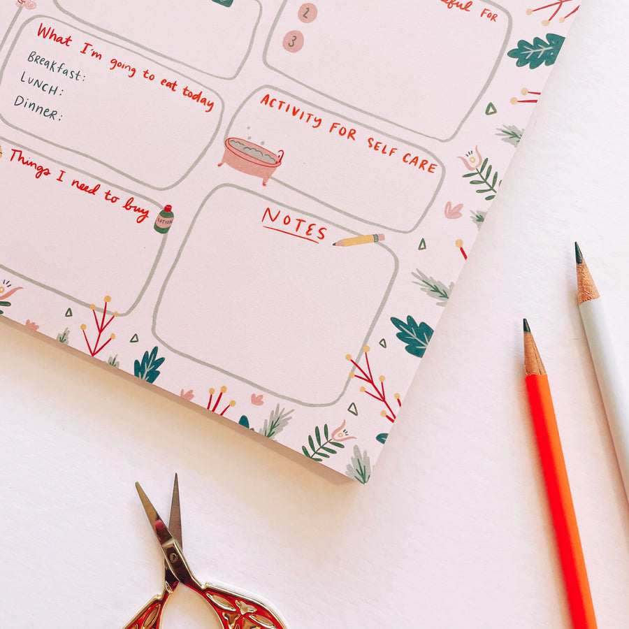 Balanced Day Planner Notepad