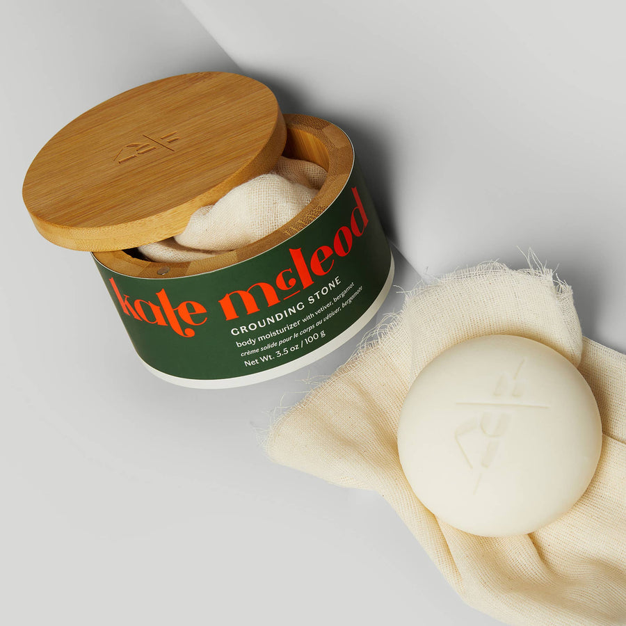 Kate McLeod Grounding Stone | Deep Moisturizing Lotion Bar