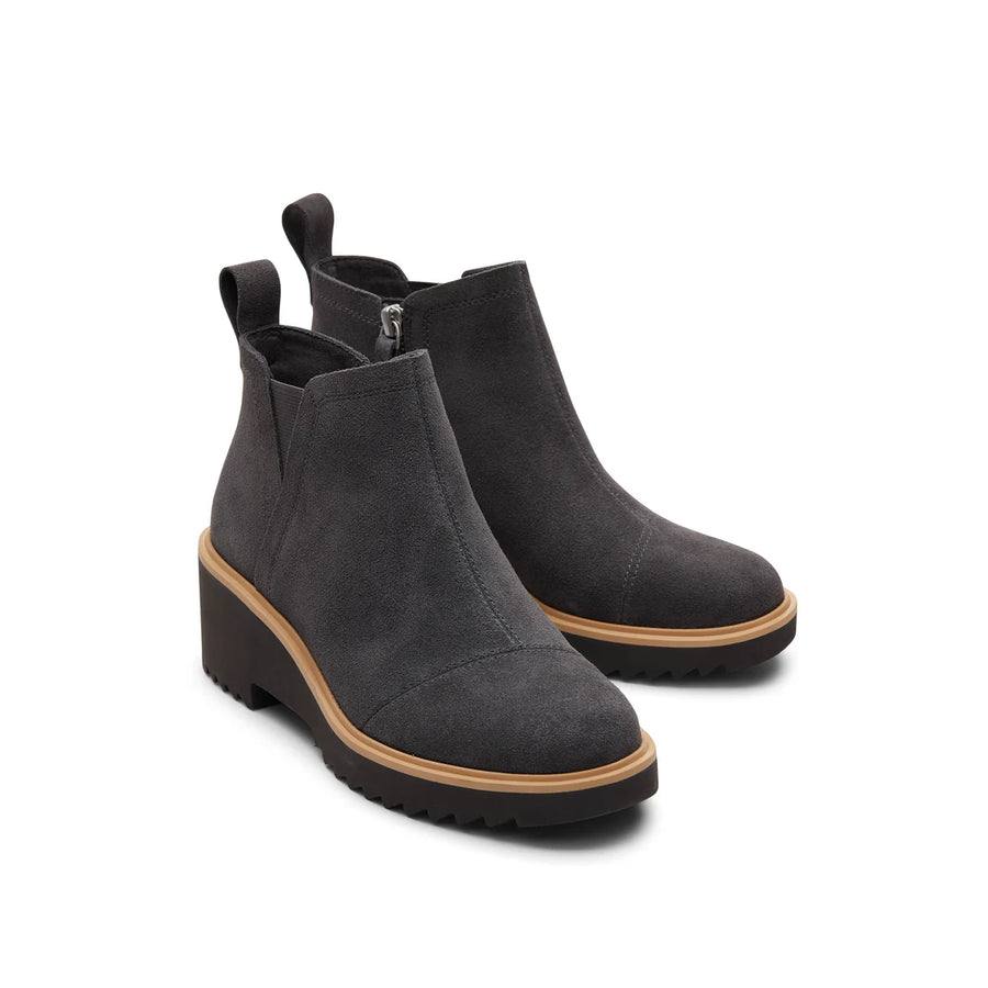 Toms Maude Suede Wedge Boot