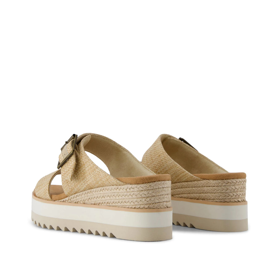 TOMS Diana Mule Buckle Wedge Sandal