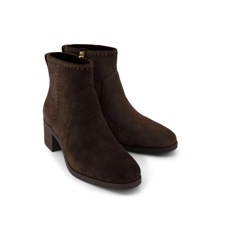 Toms Delilah Heeled Suede Boot