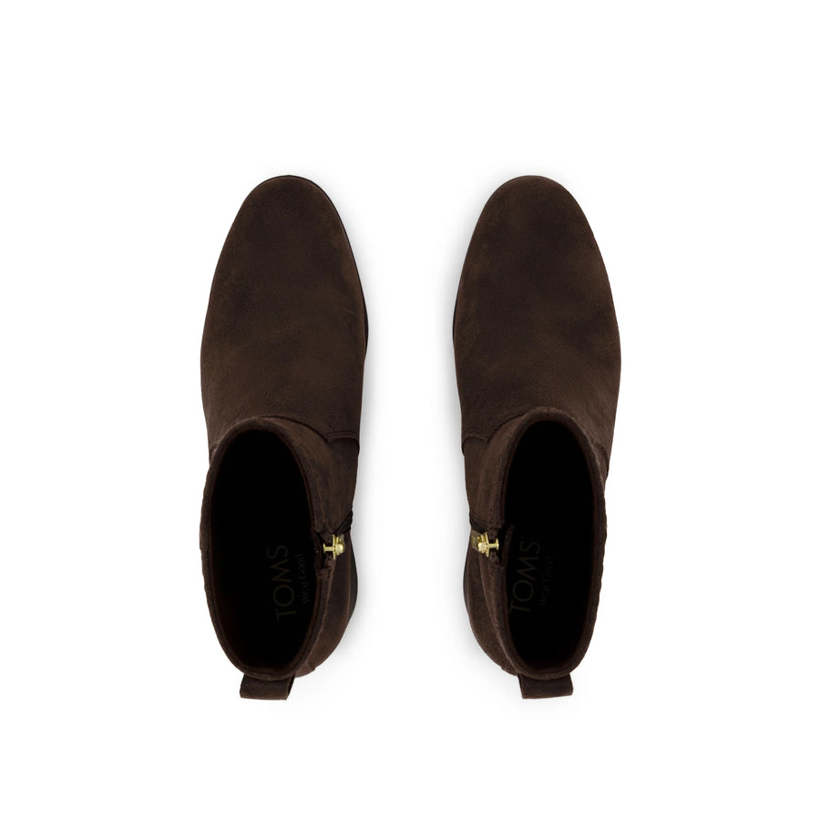 Toms Delilah Heeled Suede Boot