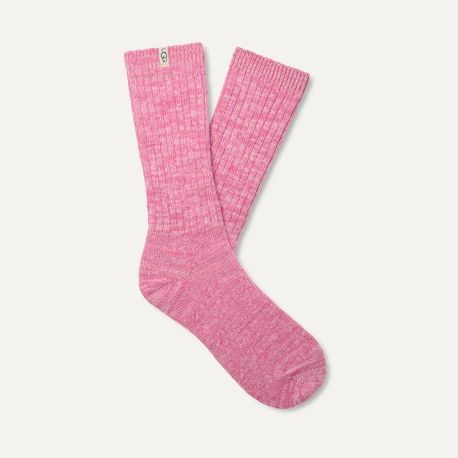UGG Women's Rib Knit Slouchy Crew Sock