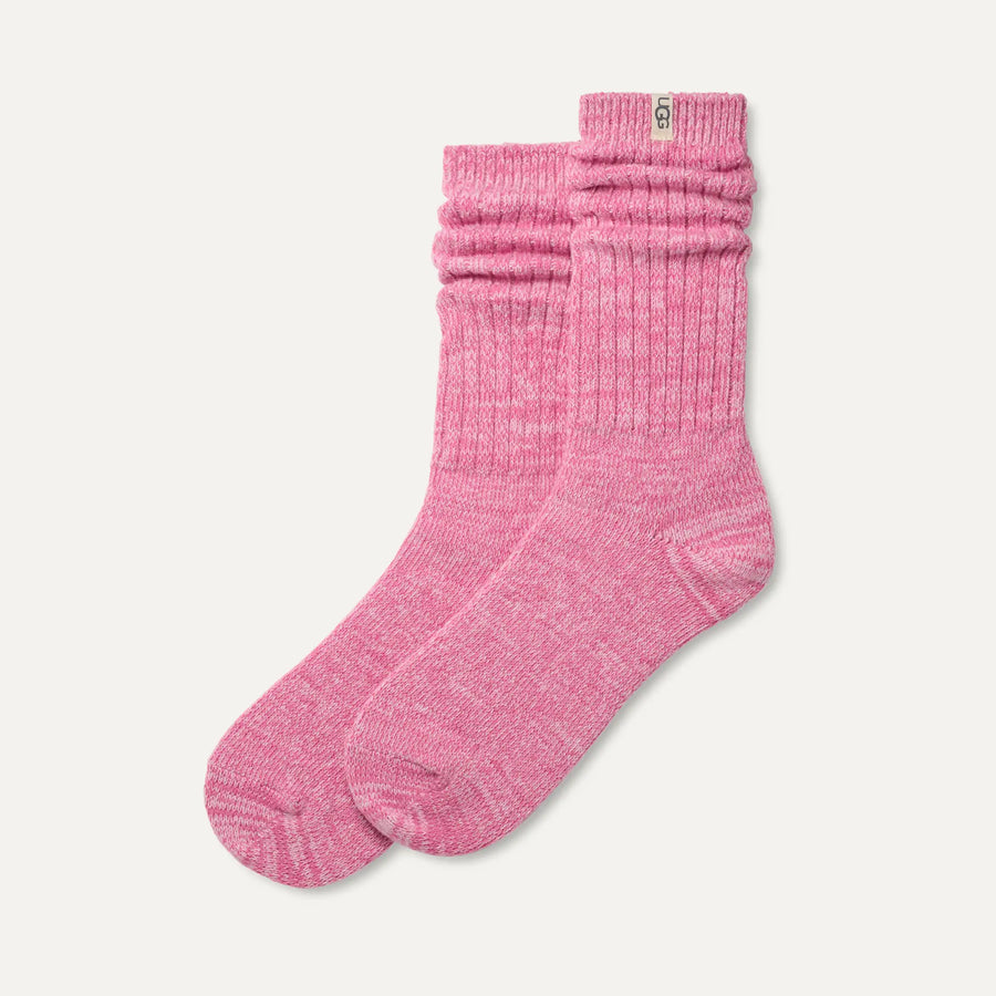 UGG Women's Rib Knit Slouchy Crew Sock