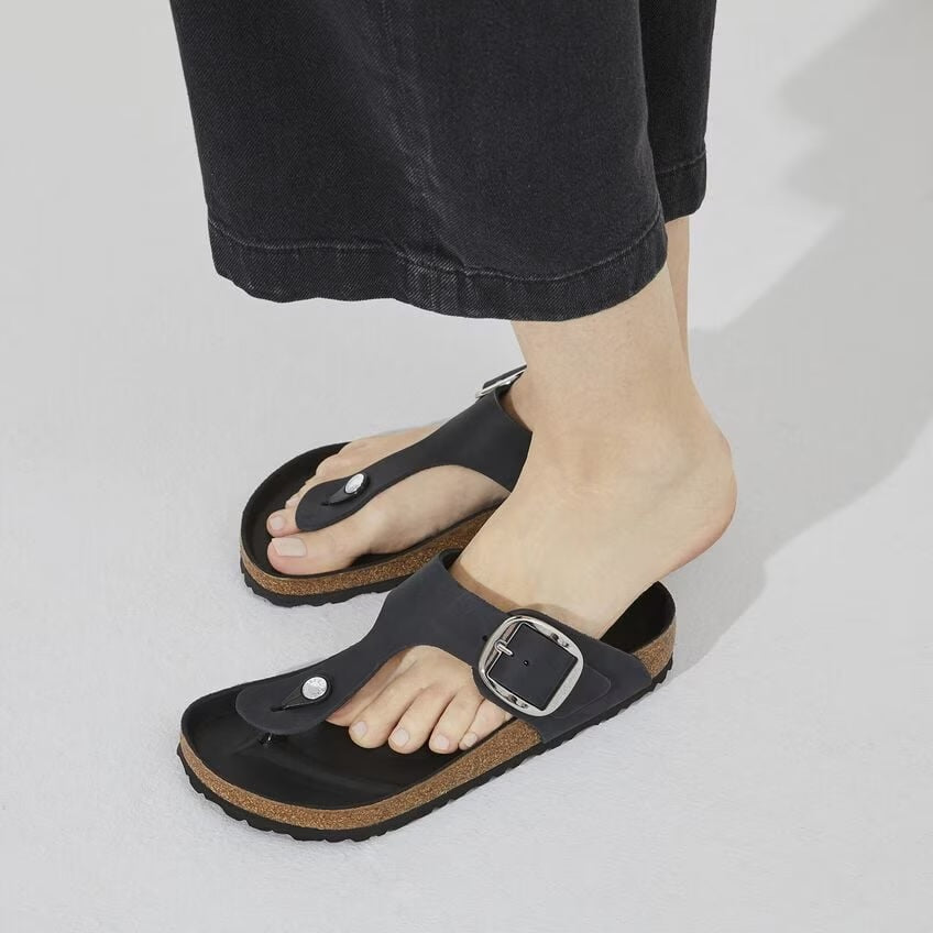 Birkenstock Gizeh Big Buckle Oiled Leather