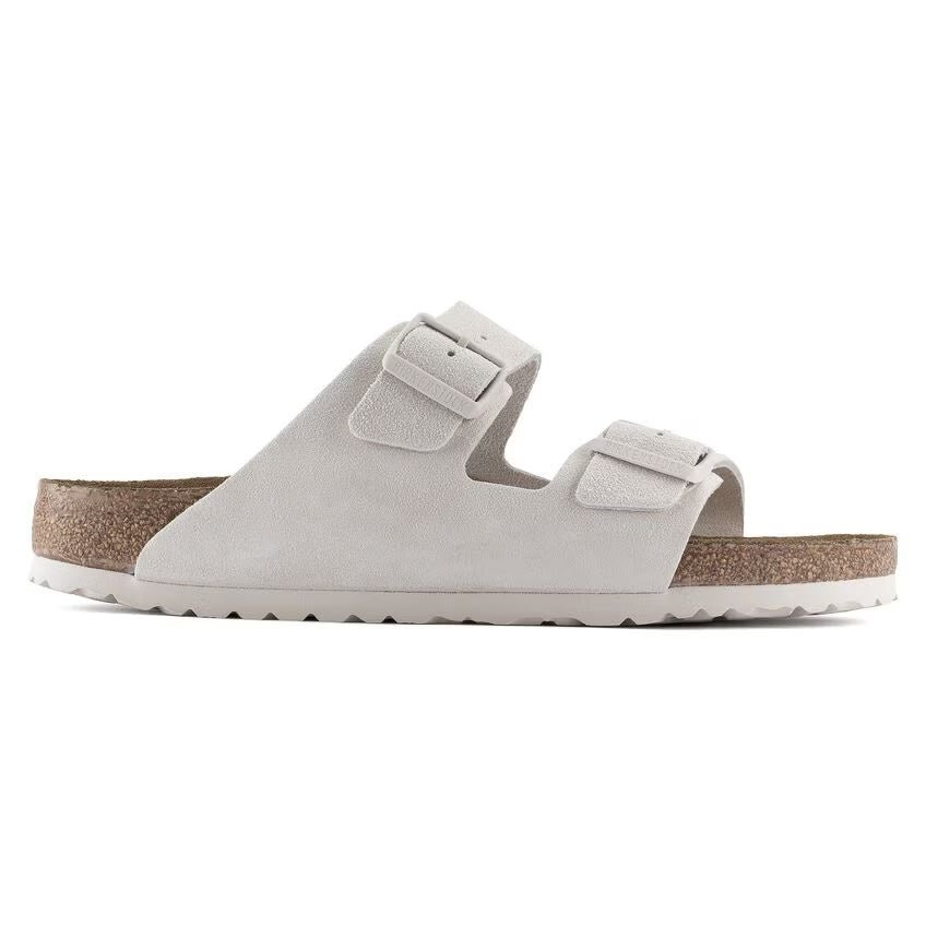 Birkenstock Arizona Soft Footbed Suede Leather Narrow