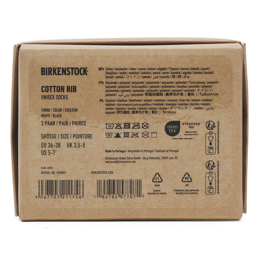 Birkenstock Cotton Ribbed Socks Multi Pack