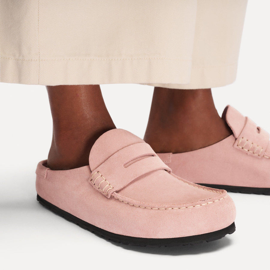 Birkenstock Naples Wrapped Suede Loafer Narrow