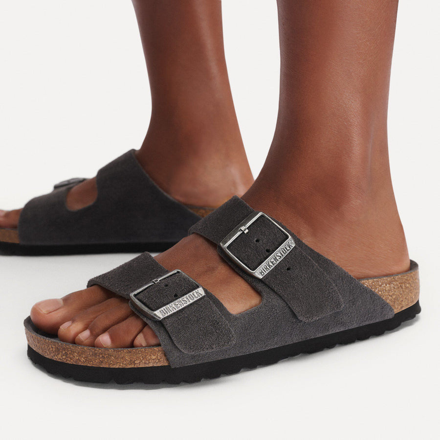Birkenstock Arizona Soft Footbed Suede Leather N