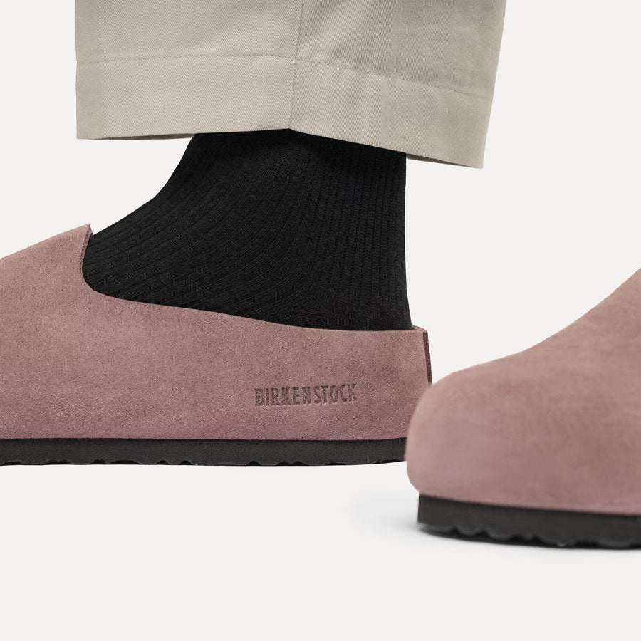 Birkenstock Amsterdam Wrapped Suede Clog