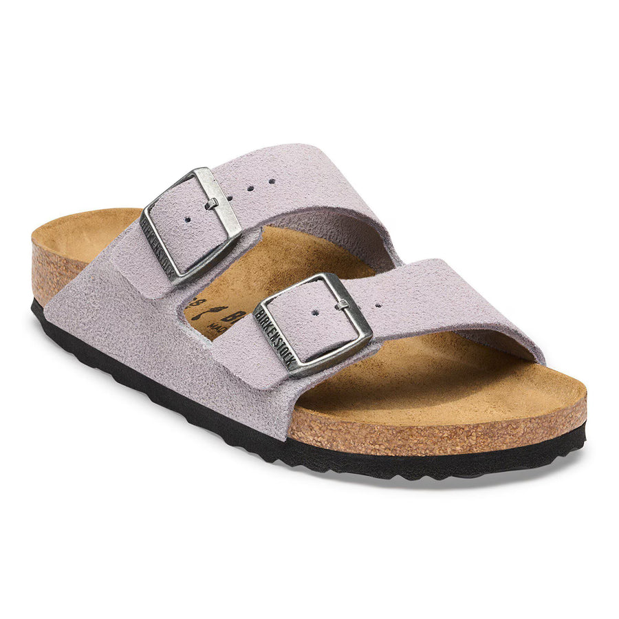 Birkenstock Arizona Lavender Sky Suede Leather N