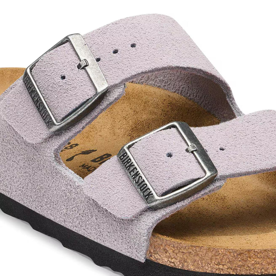 Birkenstock Arizona Lavender Sky Suede Leather N