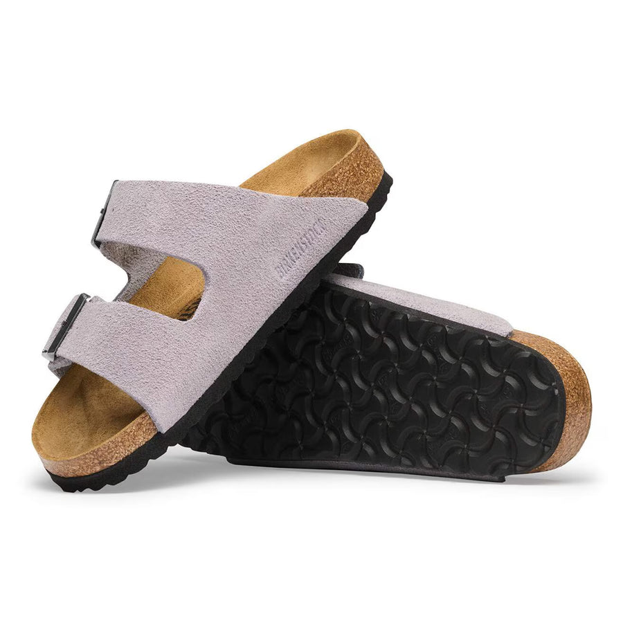 Birkenstock Arizona Lavender Sky Suede Leather N