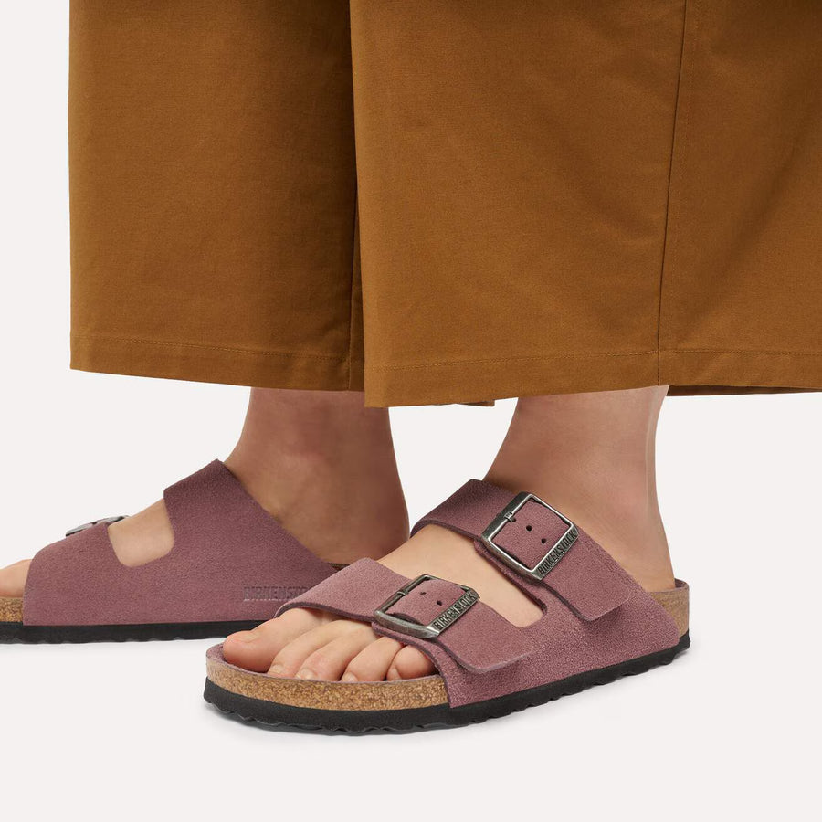 Birkenstock Arizona Soft Footbed Suede Leather N
