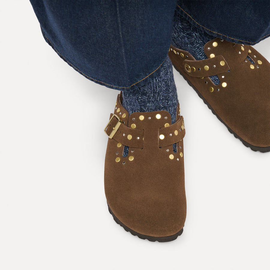 Birkenstock Boston Rivet Border N