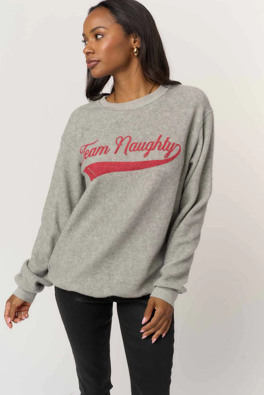 Team Naughty/Team Nice Reversible Sweatshirt